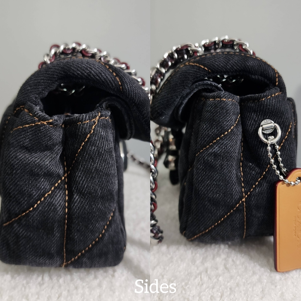 Coach Denim Tabby 2 Way Bag - Picture 7 of 16